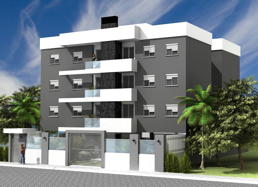 Residencial Ana Boff Travi - maquete